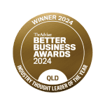 2024 Winner Better Business Awards Thought Leader