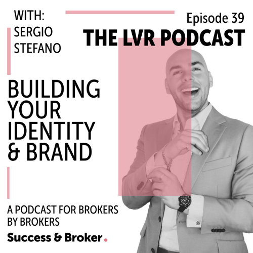 Podcast episode on building your identity and brand with Sergio Stefano